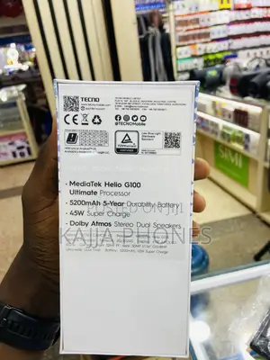 New Tecno Camon 40 256 GB Black
