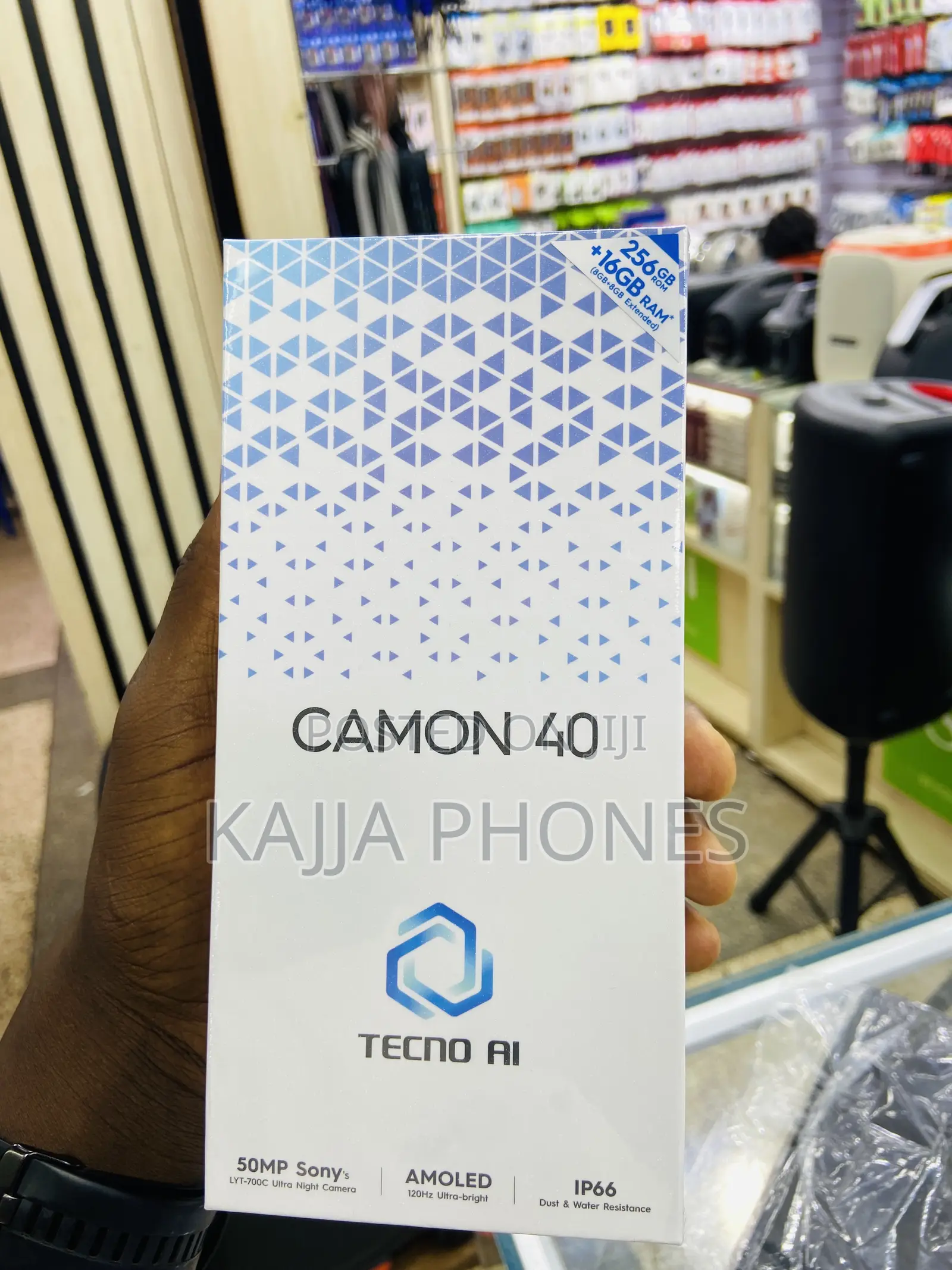 New Tecno Camon 40 256 GB Black