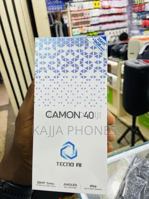 New Tecno Camon 40 256 GB Black