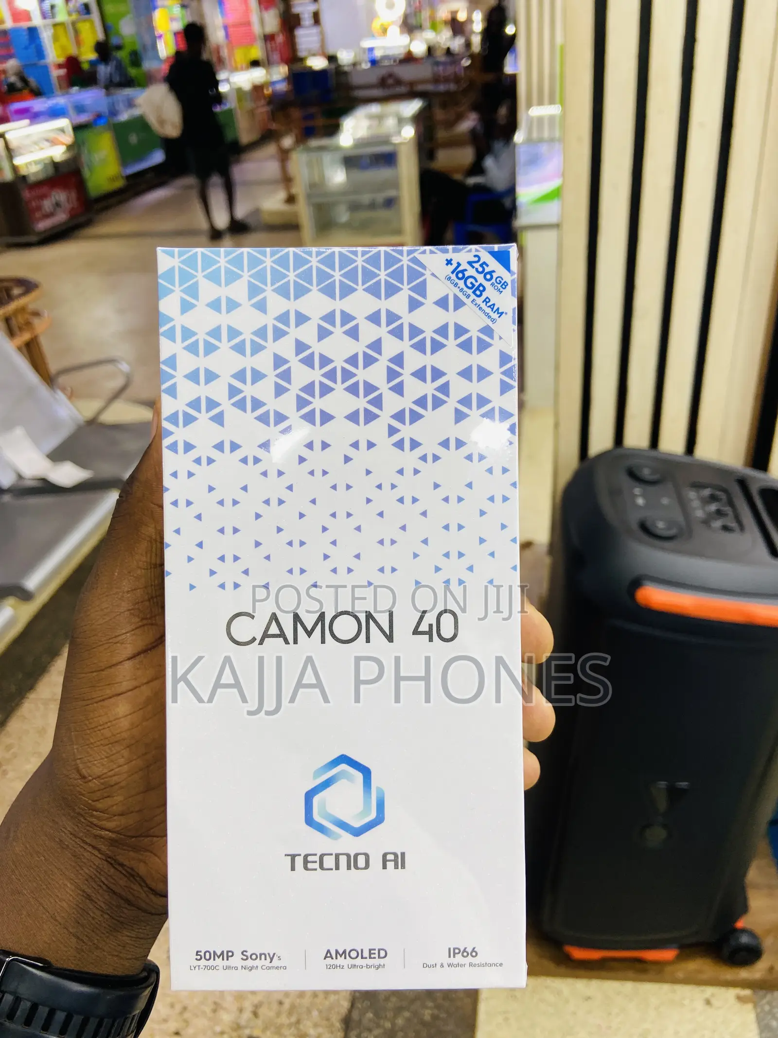 New Tecno Camon 40 256 GB Black
