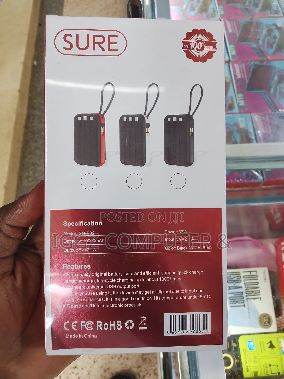 Sure 10000mah Power Bank