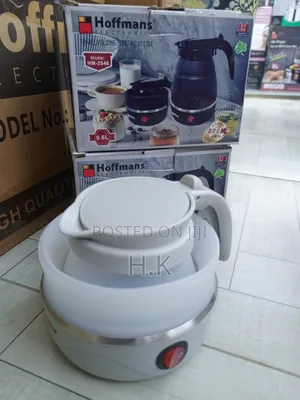 Hoffmans 0.6l Travel Folding Electric Kettle, Model Hm-2546