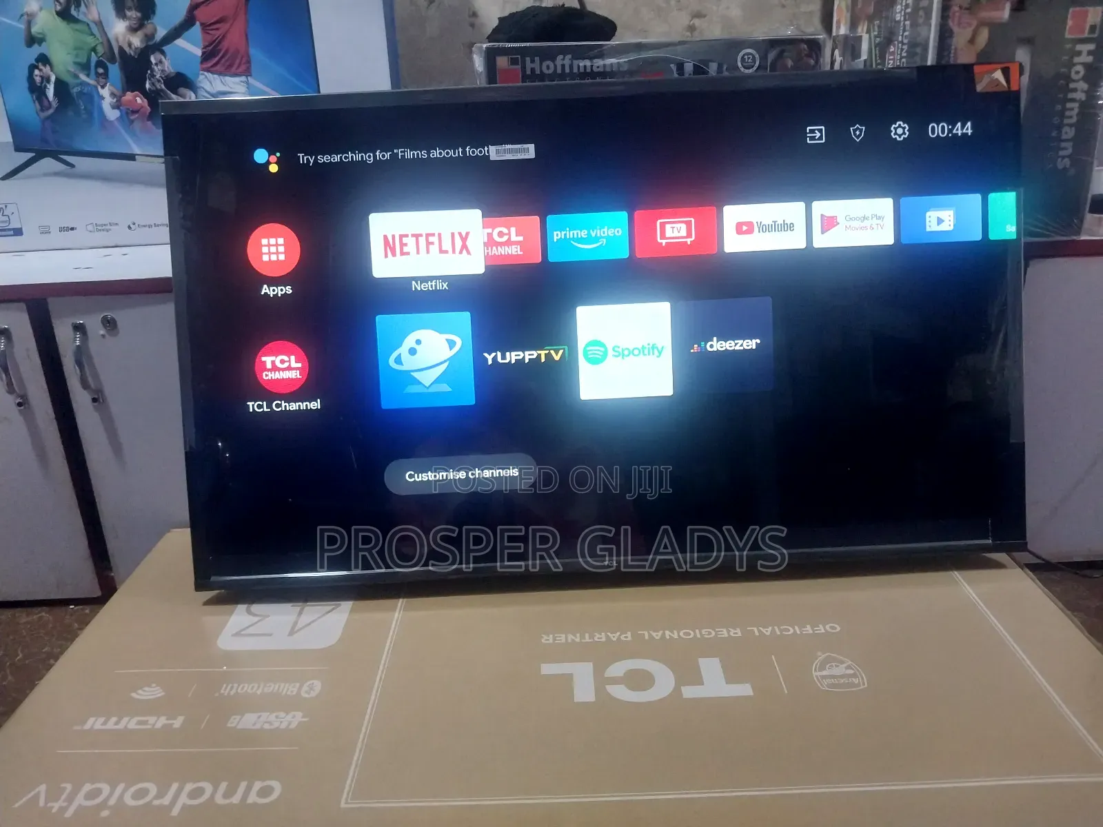 43 Inches Led TCL Smart Android.