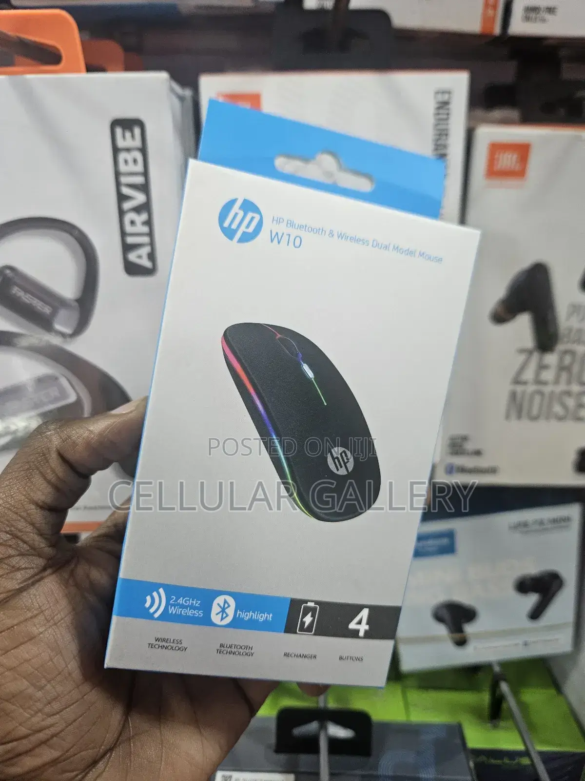 Hp Bluetooth and Wireless Dual Nodel Mouse