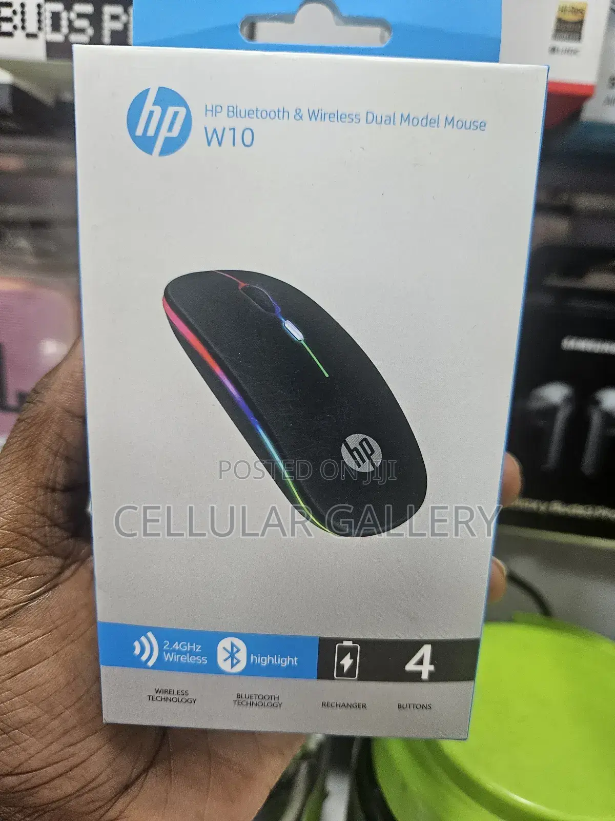 Hp Bluetooth and Wireless Dual Nodel Mouse