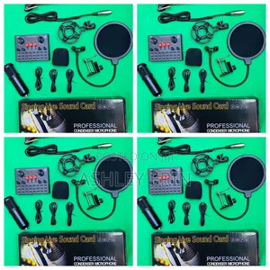 New Live Sound Card Condenser Microphone