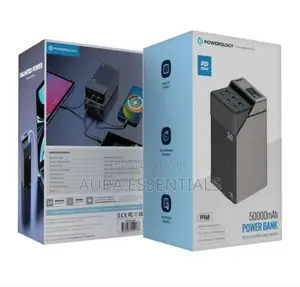 Powerology 50000mah Power Bank 65w