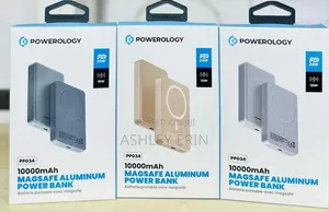 Powerology 10000mah Magsafe Aluminum Power Bank