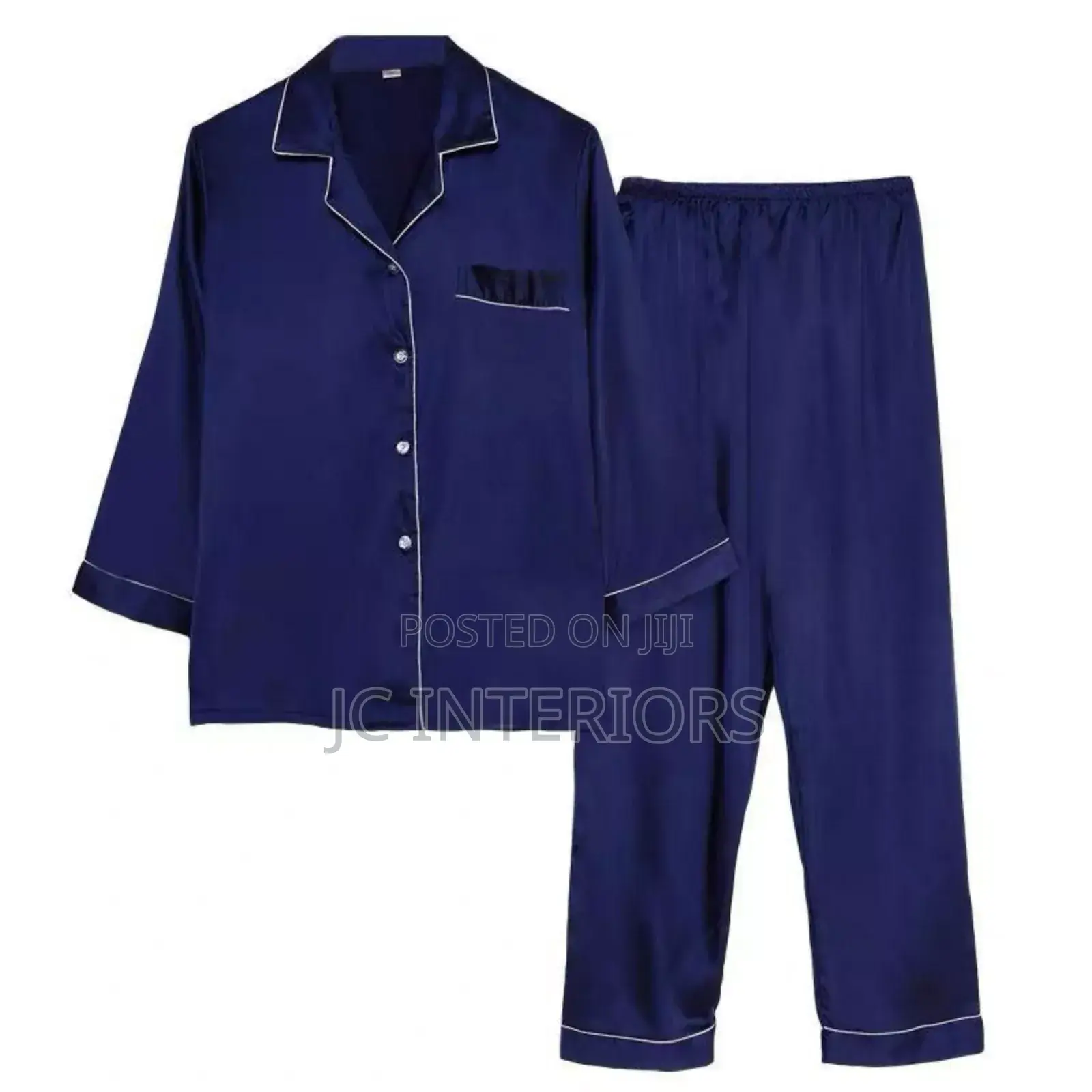 Silk Plain Colour Pajamas