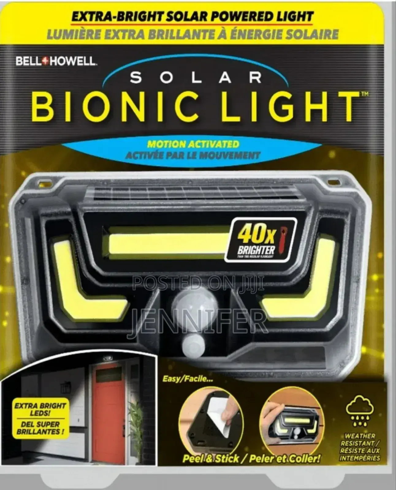 Bionic Outdoor Solar Lamp With Motion Sensor