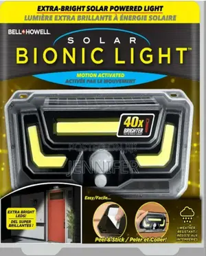 Bionic Outdoor Solar Lamp With Motion Sensor