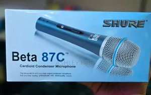 Shure Beta 87c Cardioid Wired Condenser Microphone