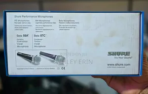 Shure Beta 87c Cardioid Wired Condenser Microphone