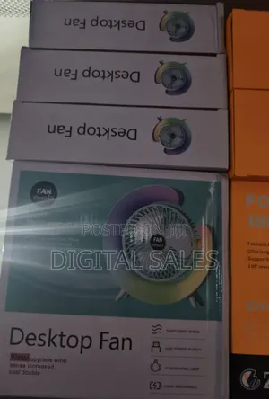 Colourful Desktop Mini Fan