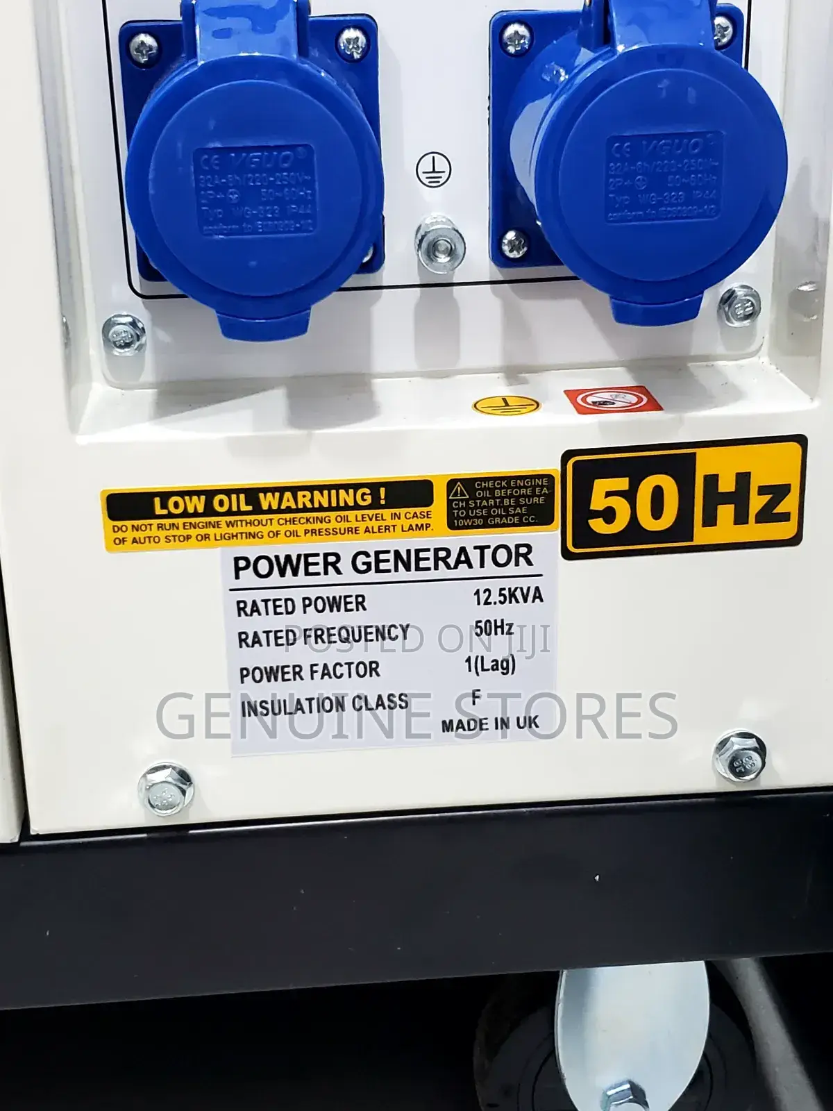 12.5kva Eurostar Silent Perkins Generator