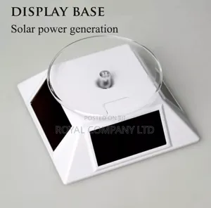 Rotating Solar Show Case