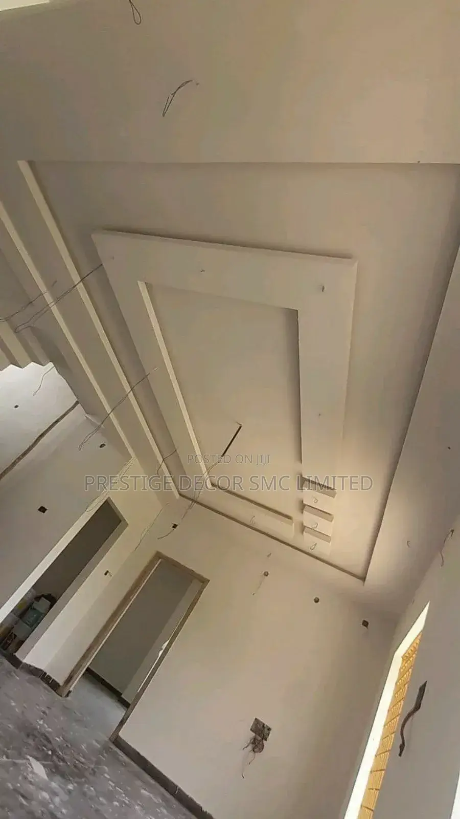 Gypsum Fan Fancy Ceiling