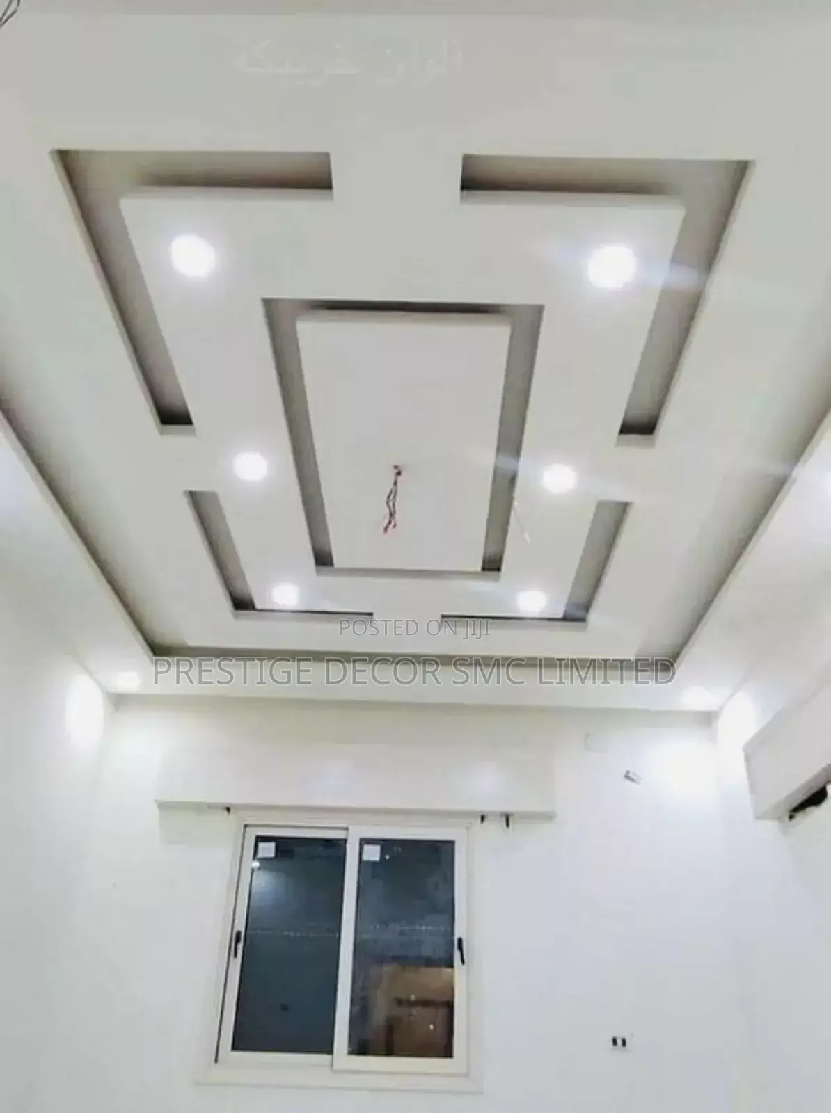 Gypsum Fan Fancy Ceiling