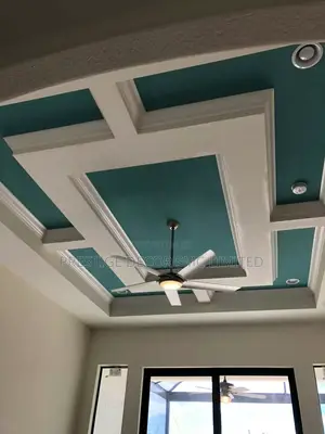 Gypsum Fan Fancy Ceiling