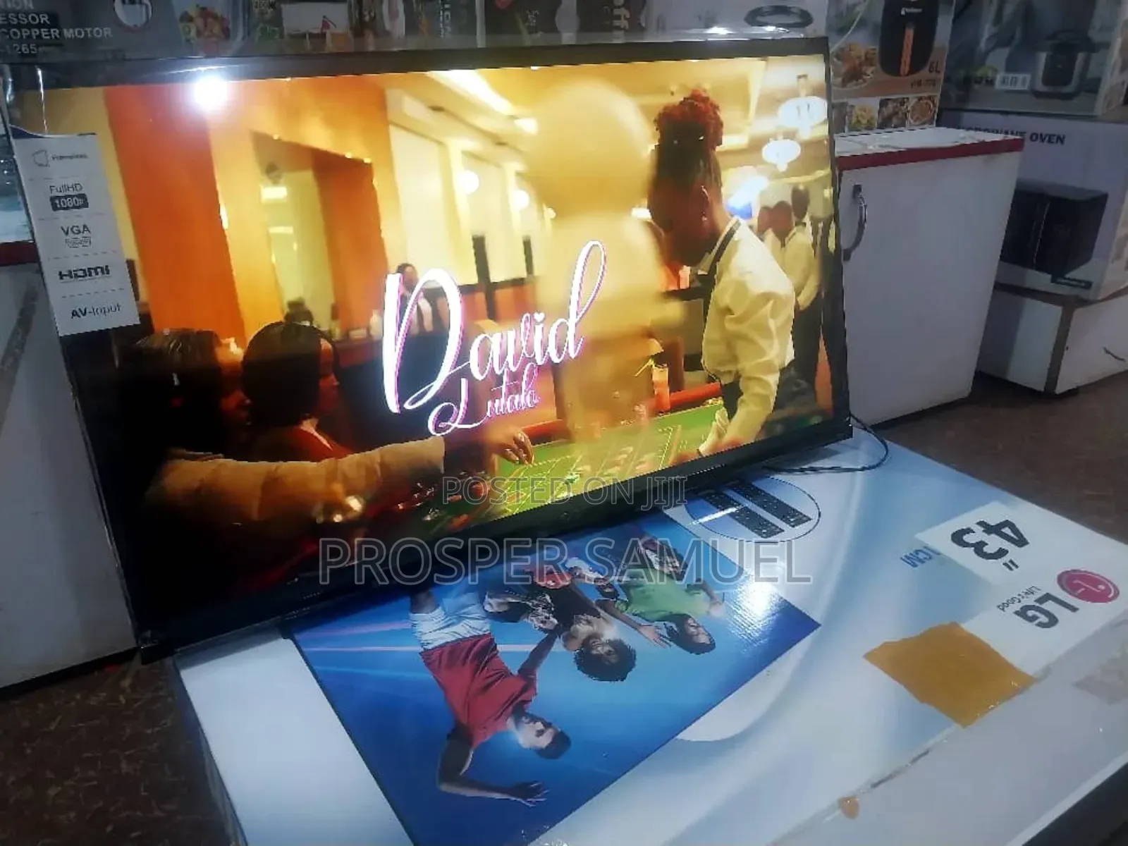 Lg Brand New 43 Inches Flat Screen With Free to Air Decoder
