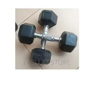 5 Kg Black Dumbbell.