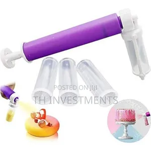 Airbrush for Cake Coloring With 4pcs Baking Spray Gun Deco