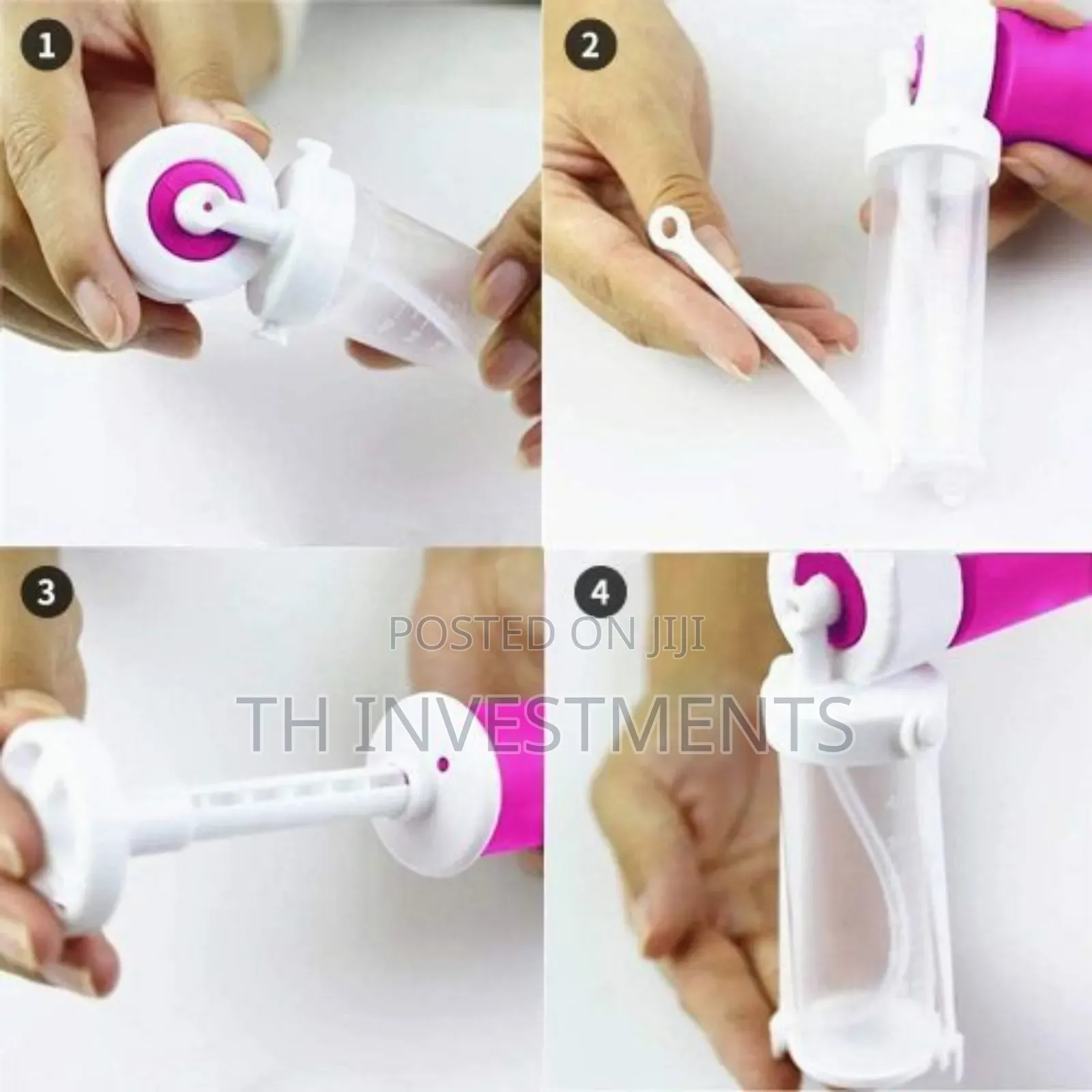 Airbrush for Cake Coloring With 4pcs Baking Spray Gun Deco
