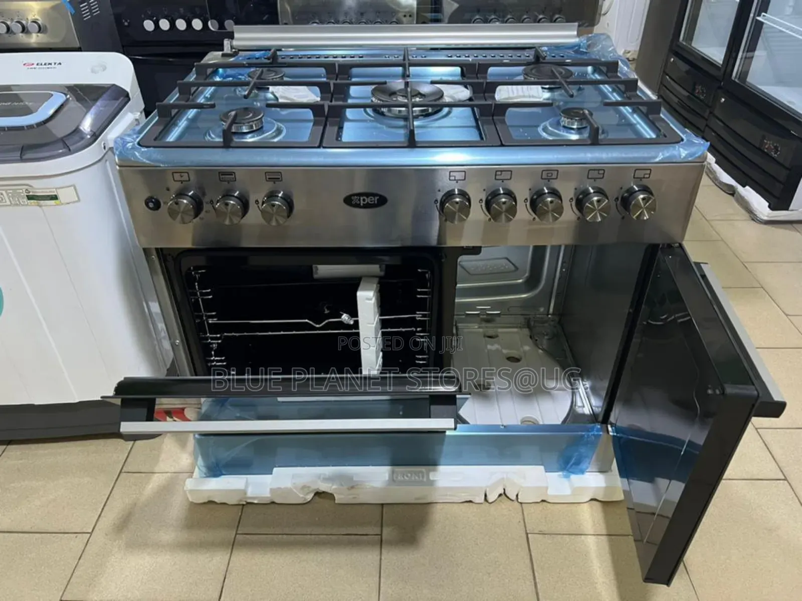 Xper "5 Burners" Full Gas Cookers \\ 90cm × 60cm.