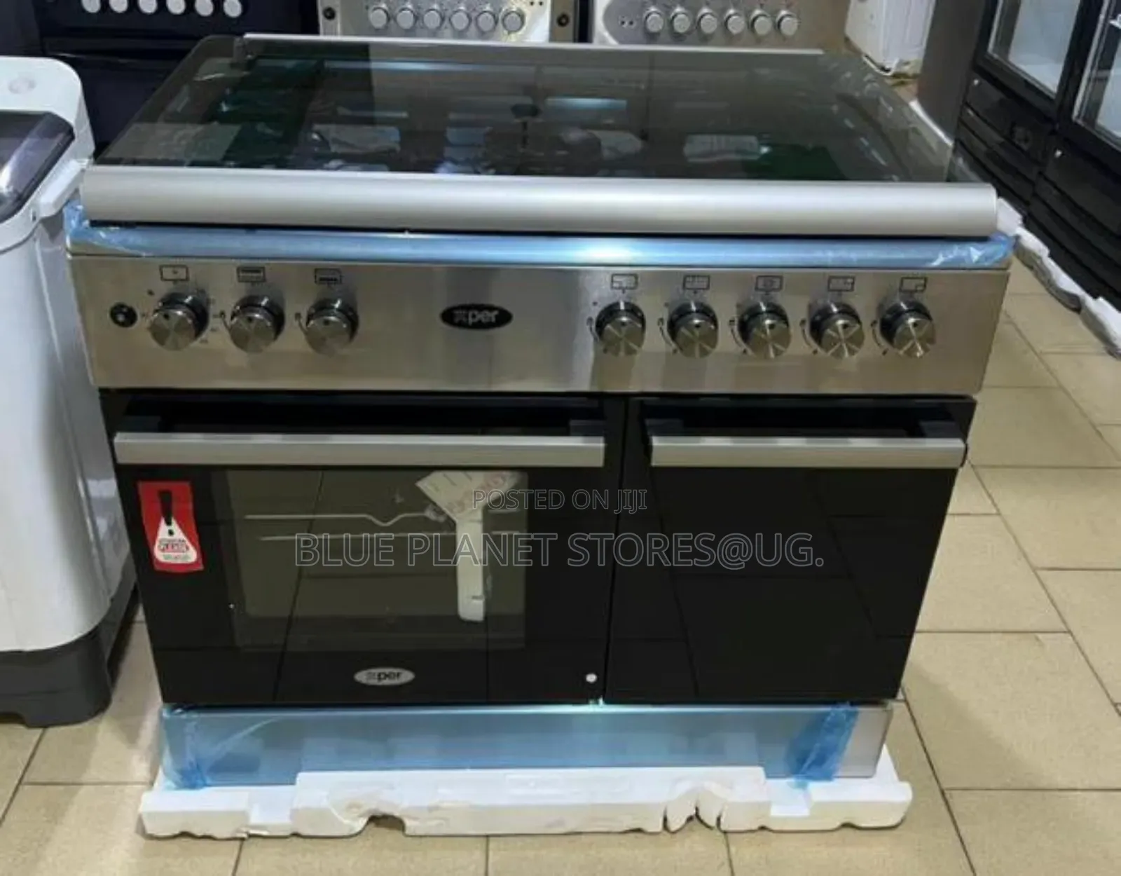 Xper "5 Burners" Full Gas Cookers \\ 90cm × 60cm.
