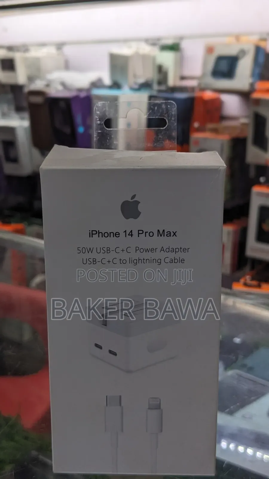 iPhone Usb C + C Power Adapter Usb C + C to Lightning Cable