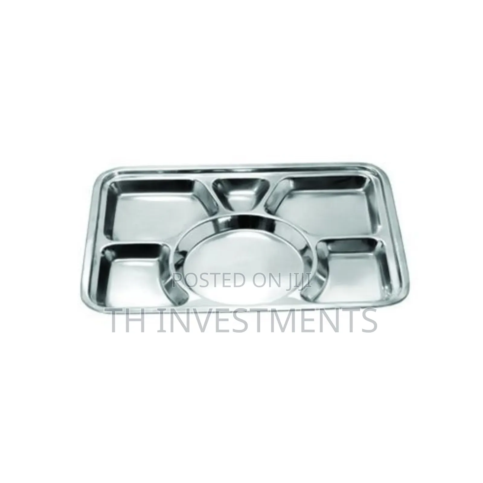 Stainless Steel Mess Tray - Silver