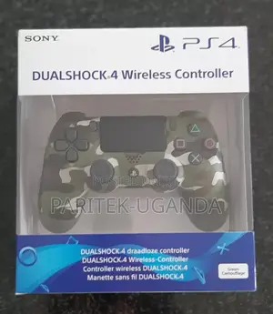 New Playstation 4 Camouflage Green Dualshock Controller