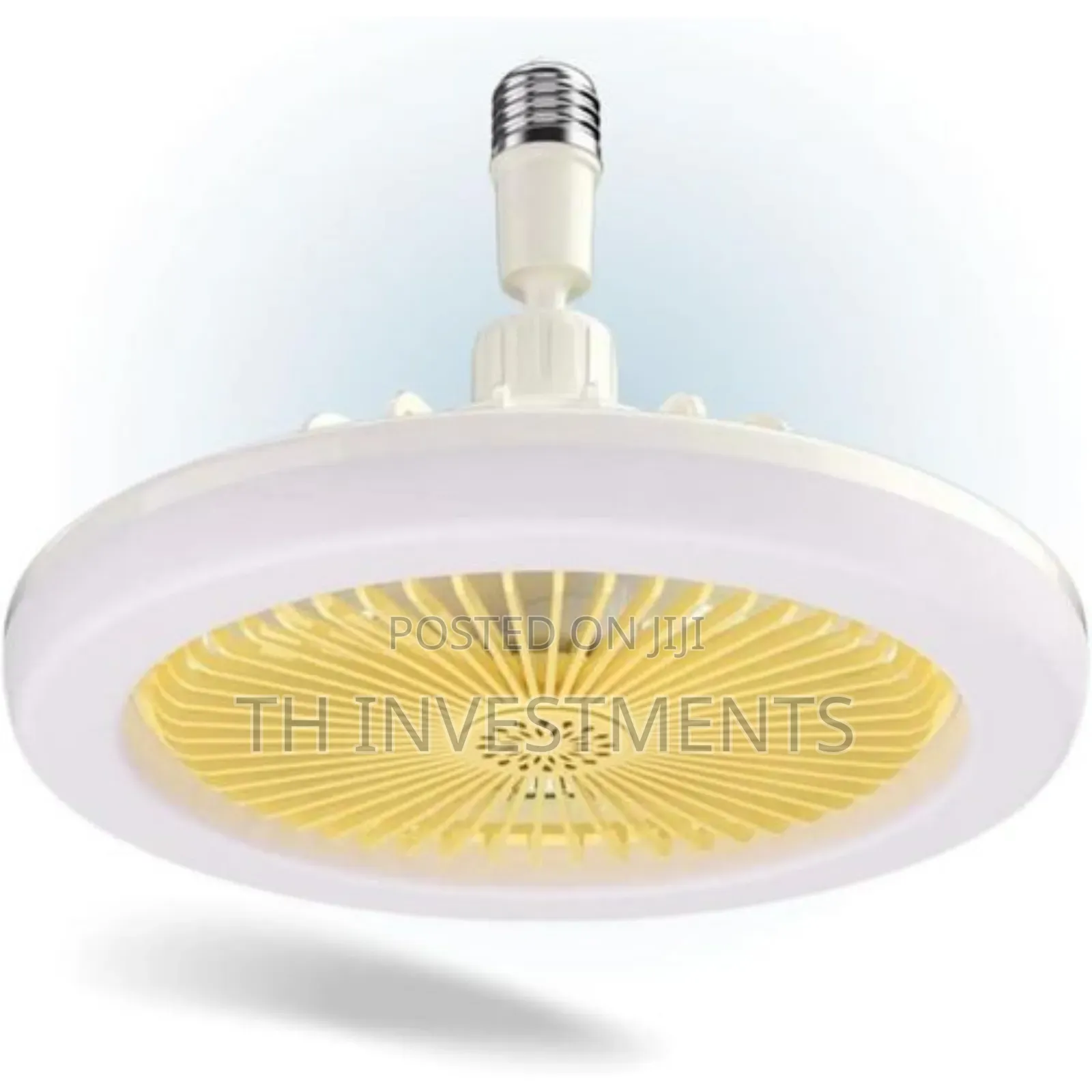 Socket Fan Light Led Ceiling Fan With Lights, 30w