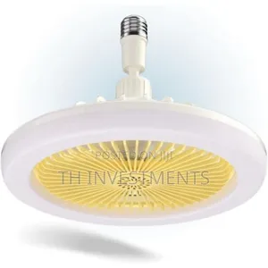 Socket Fan Light Led Ceiling Fan With Lights, 30w