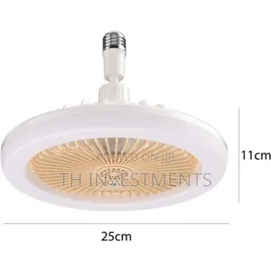 Socket Fan Light Led Ceiling Fan With Lights, 30w