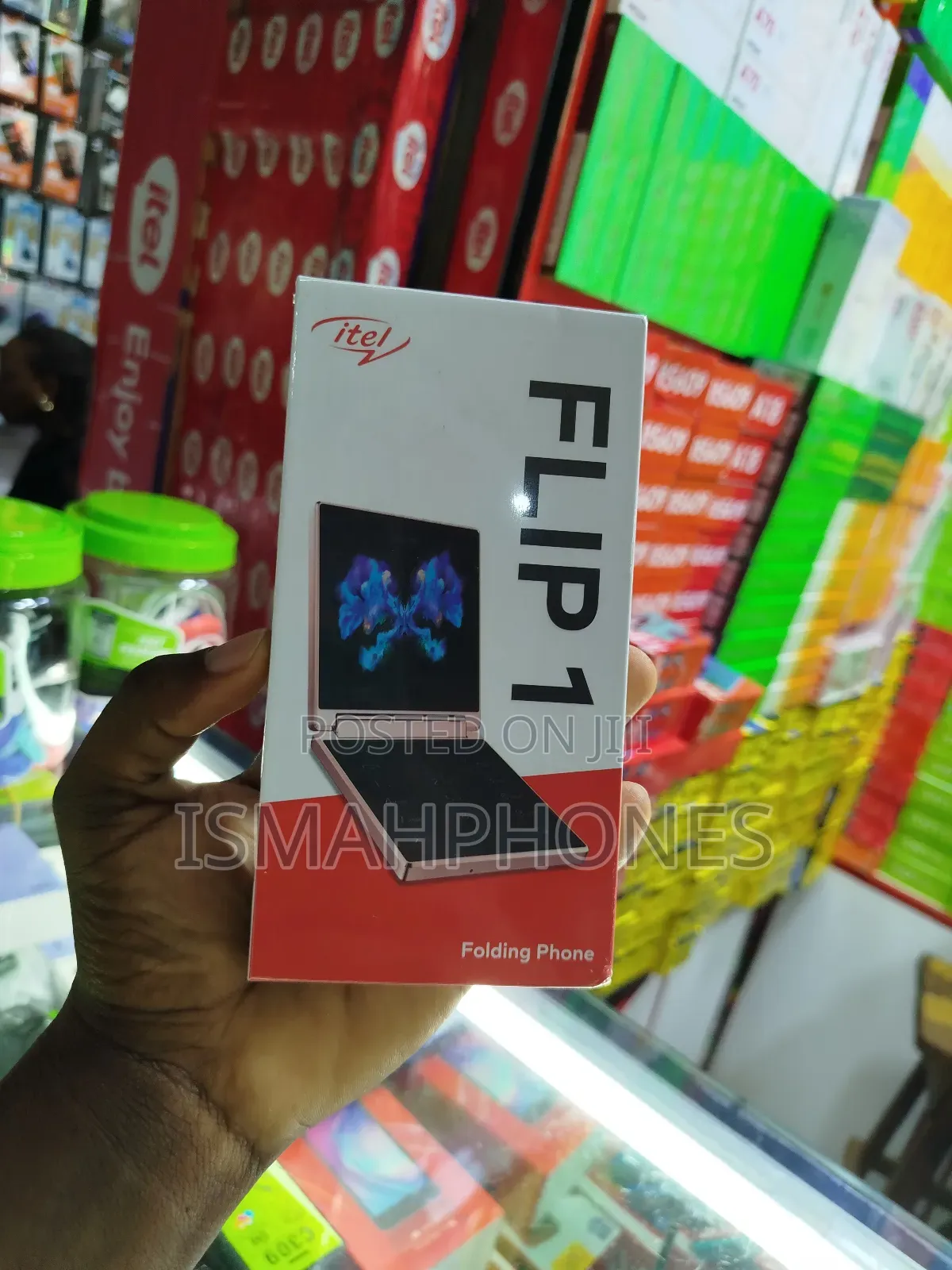 New Itel Flip 1 8 GB White