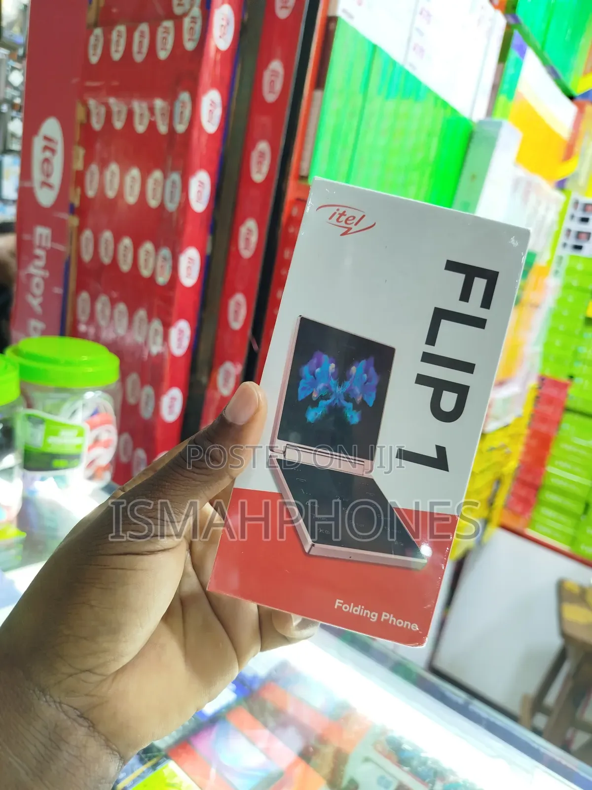 New Itel Flip 1 8 GB White