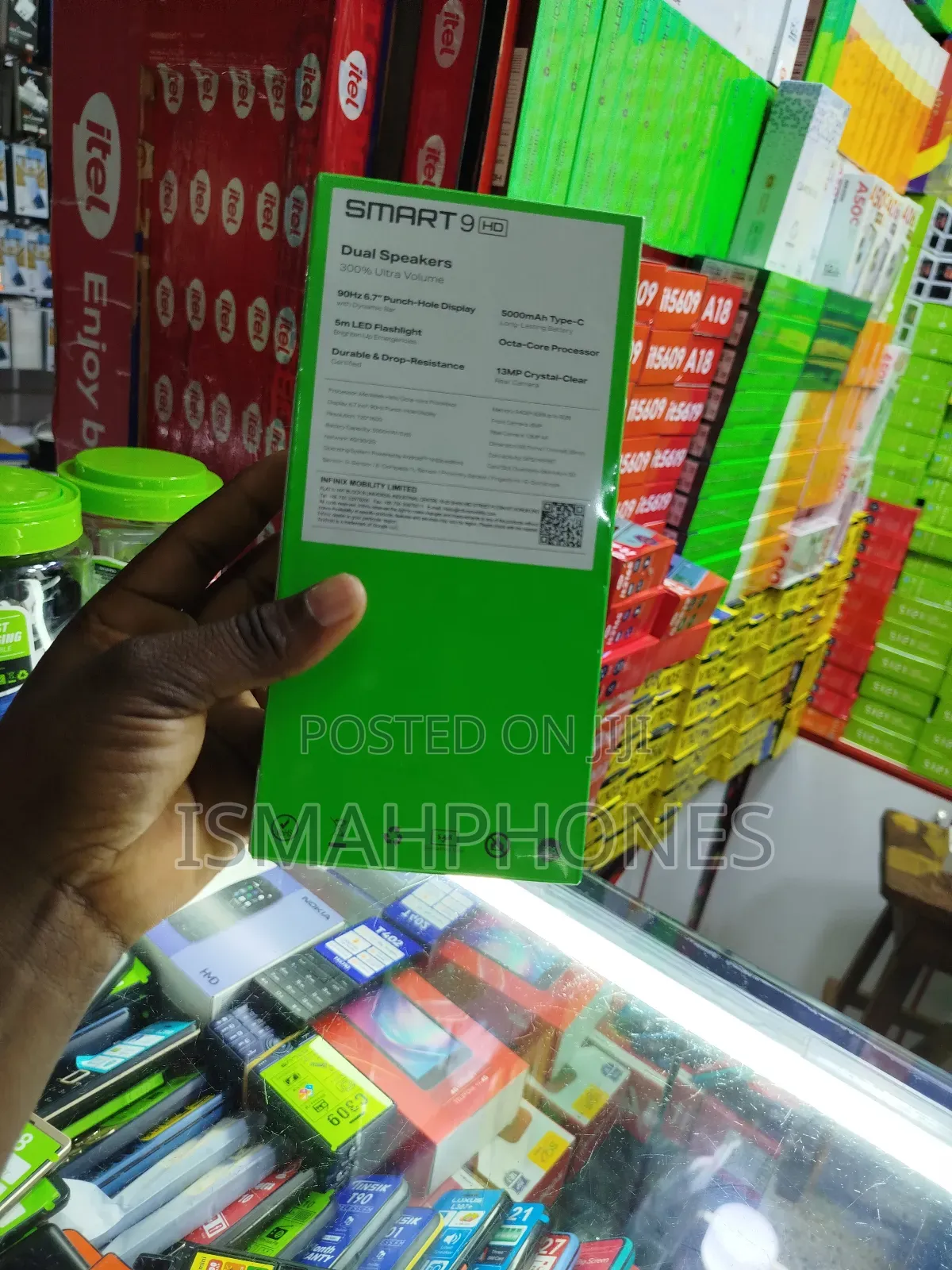 New Infinix Smart 9 64 GB Black