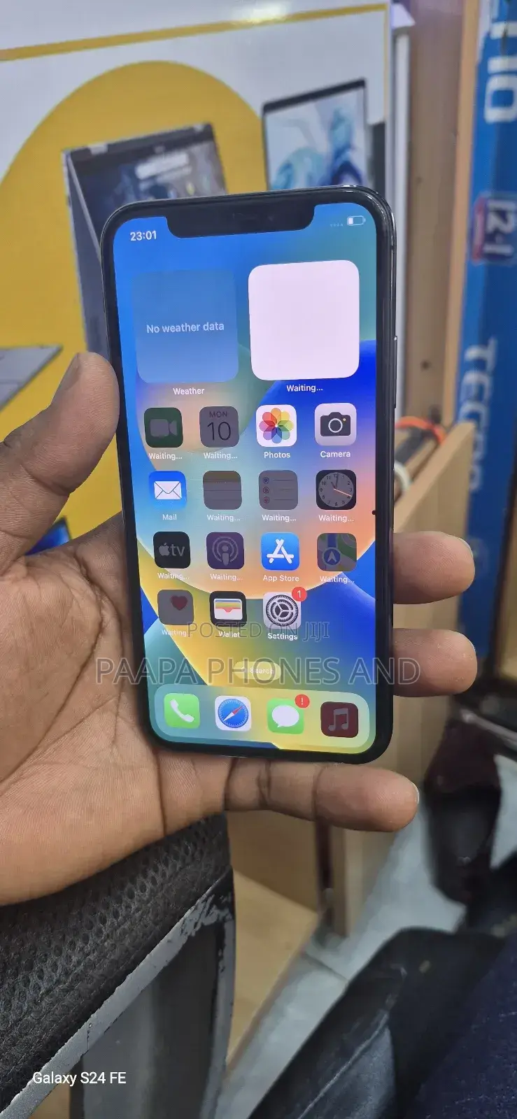 Apple iPhone X 256 GB Black