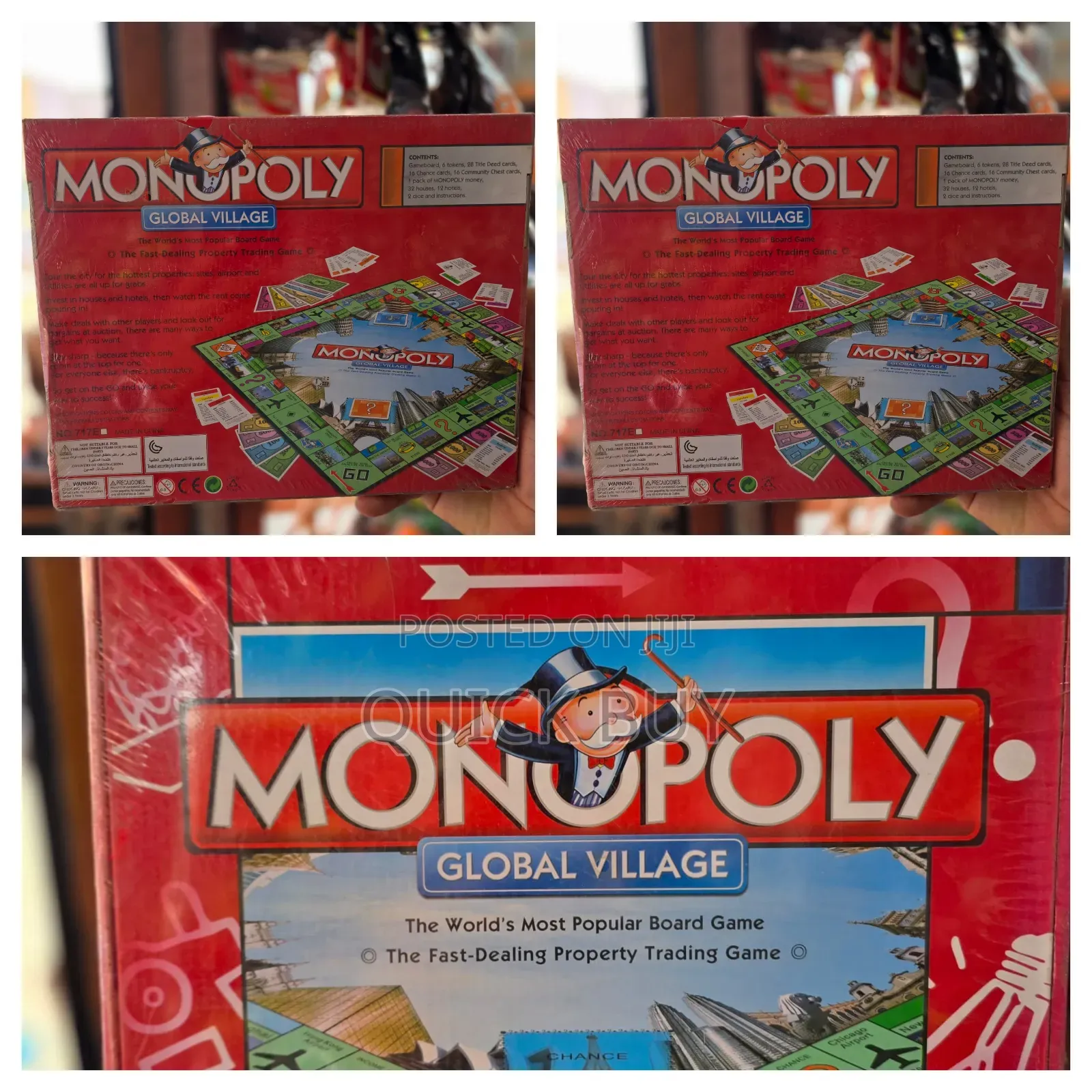 Monopoly Global Village Game (New)