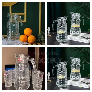 Unique Jug and Glasses New Set