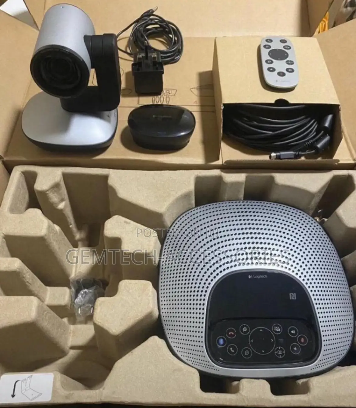 Logitech Group Conferencing Camera With Mics