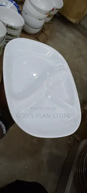 Partition Melamine Plates 12pcs