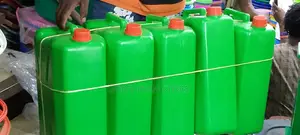 Green Plastic 20litres Jerrycans 5pcs