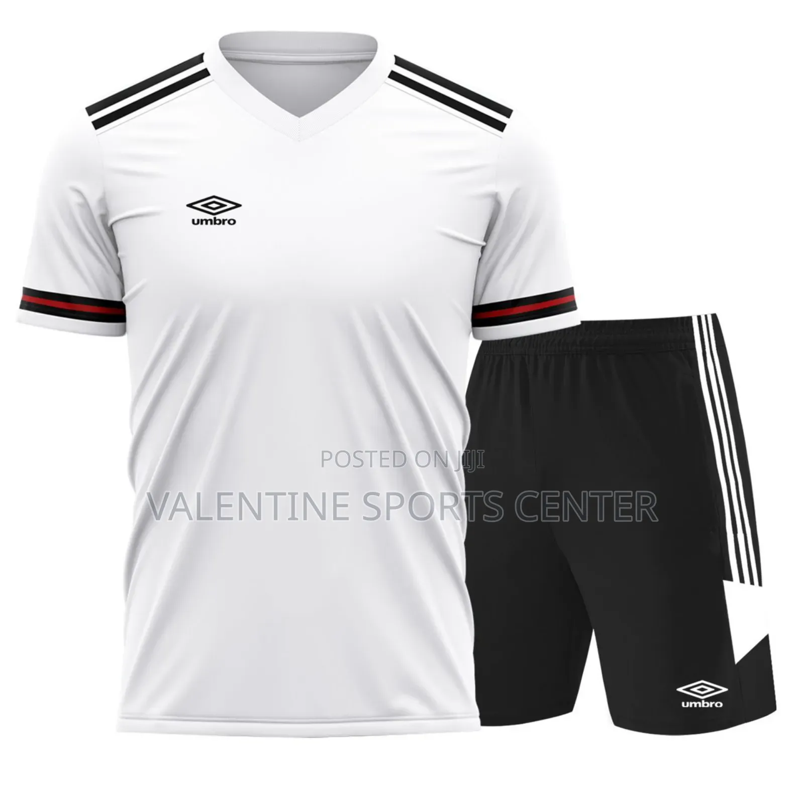 Orange Colour and White Colour Jersey Umbro