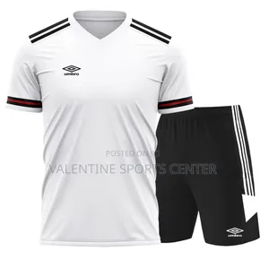 Orange Colour and White Colour Jersey Umbro