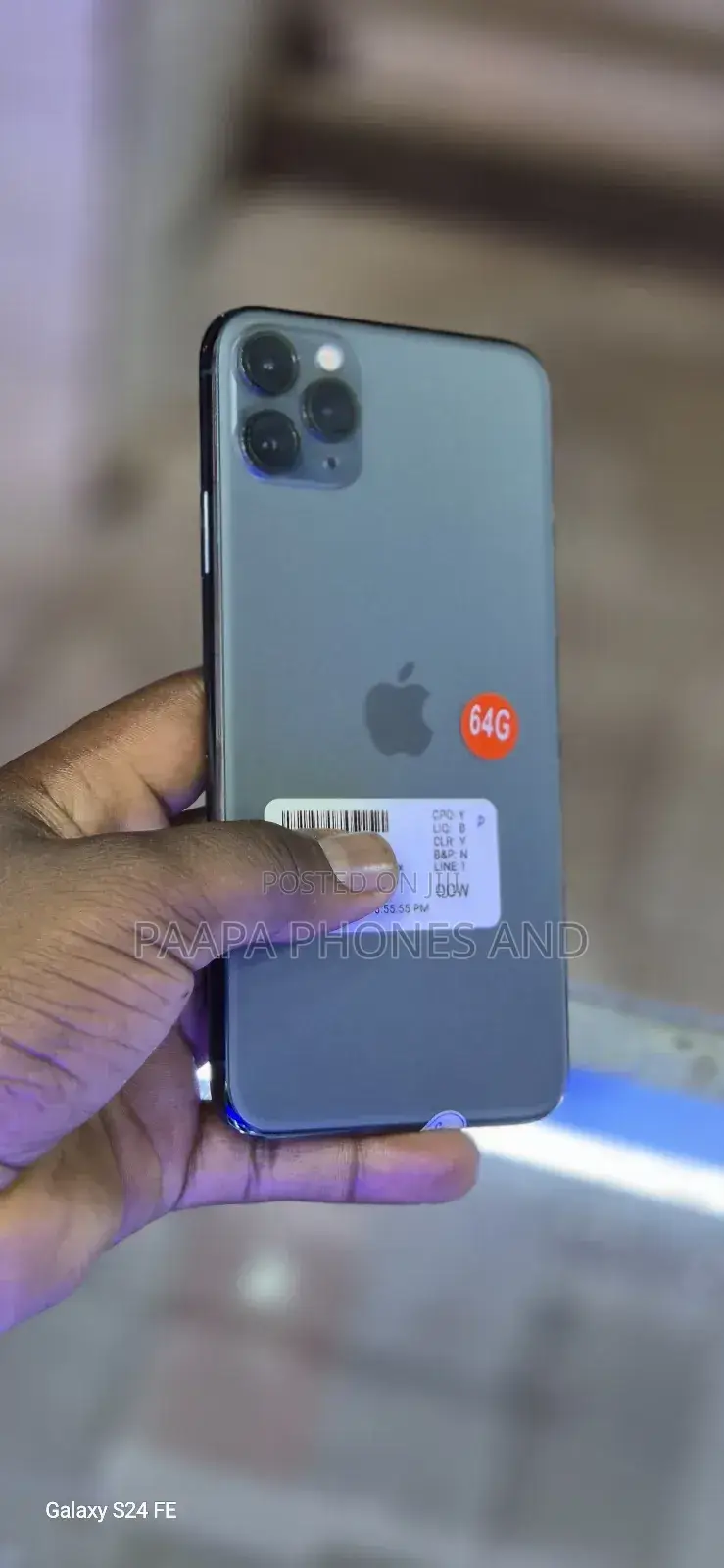 Apple iPhone 11 Pro Max 64 GB Gray