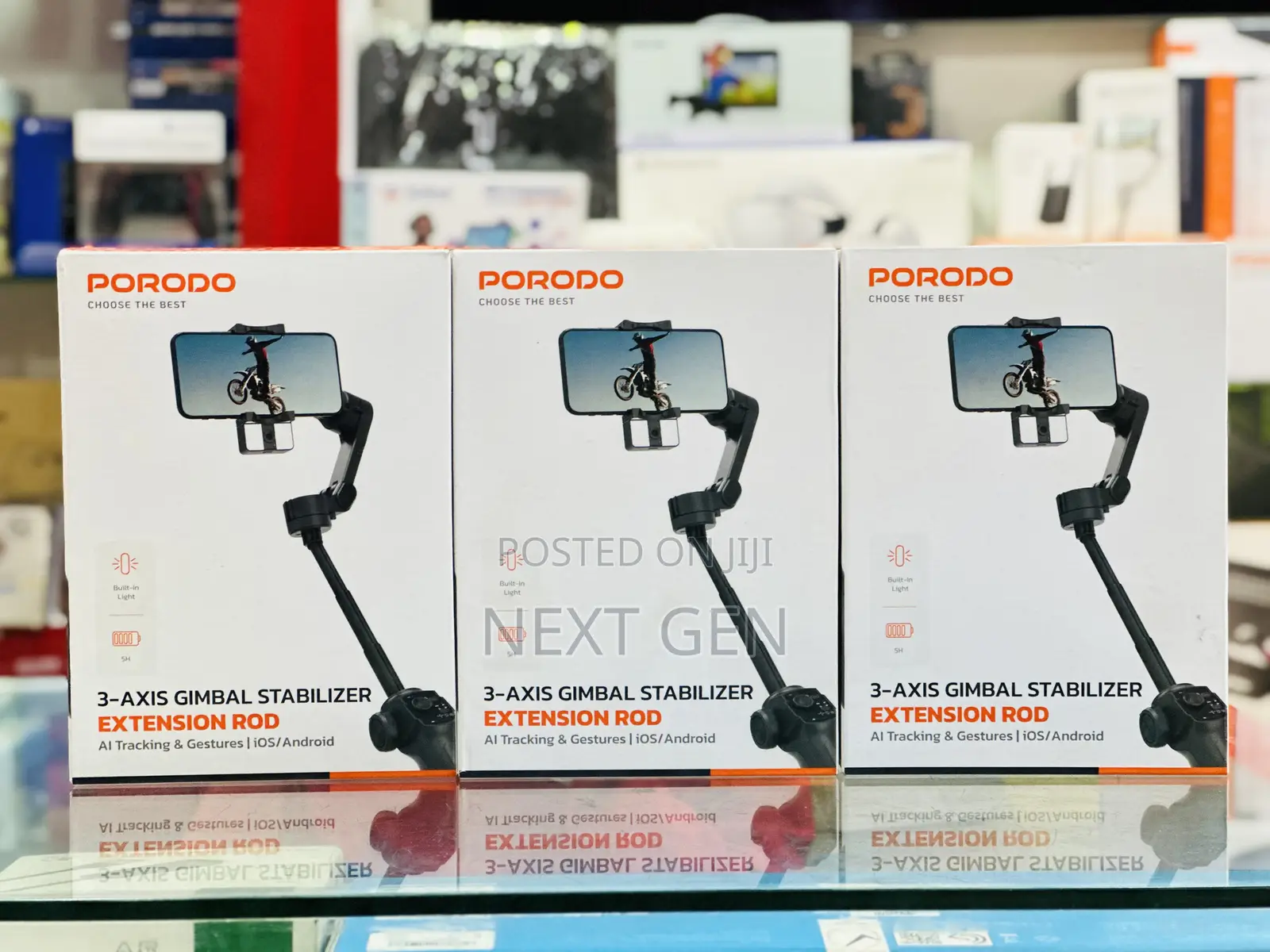 Porodo Ai Tracker Gimbal P9