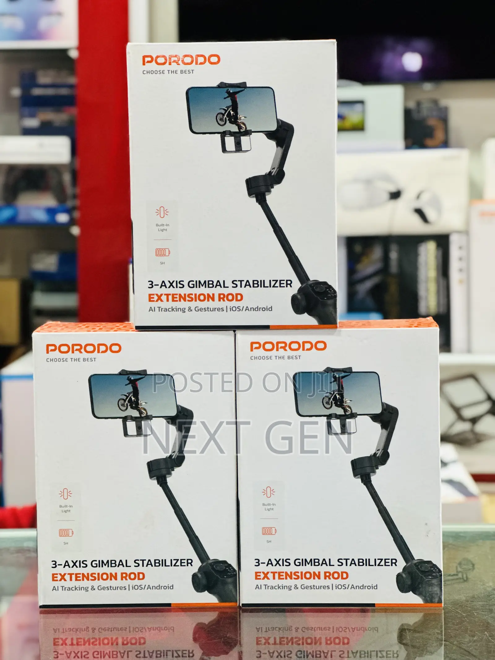 Porodo Ai Tracker Gimbal P9