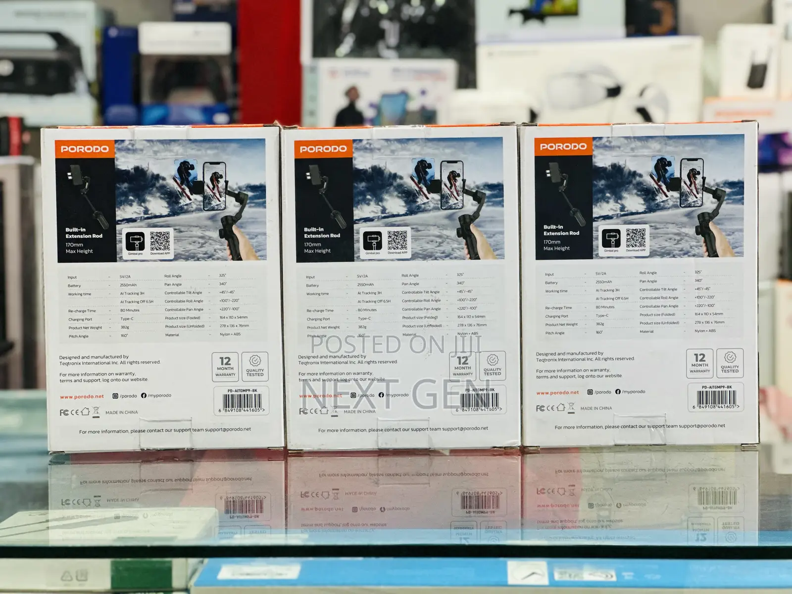 Porodo Ai Tracker Gimbal P9